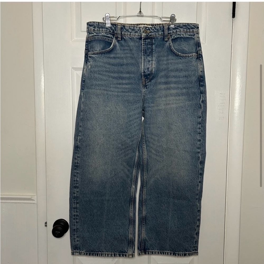 Free People Deep Trance Dropped Boyfriend Jeans